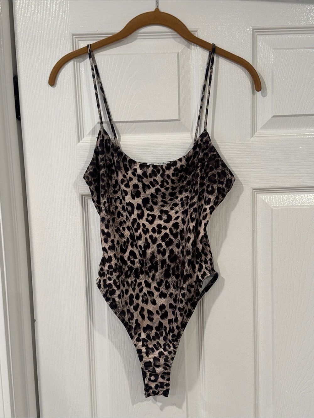 Zara Leopard Bodysuit